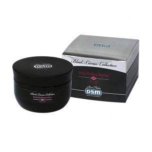 Body peeling sorbet orchid with vitamins capsules black caviar