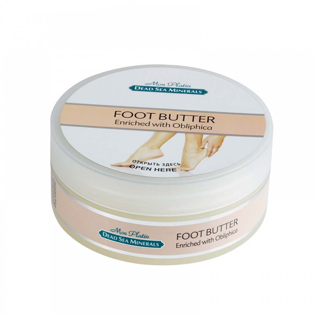Foot butter enriched with obliphica Foot butter enriched with obliphica